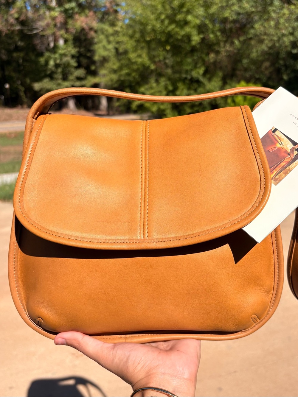 Coach vintage ergo flap bag